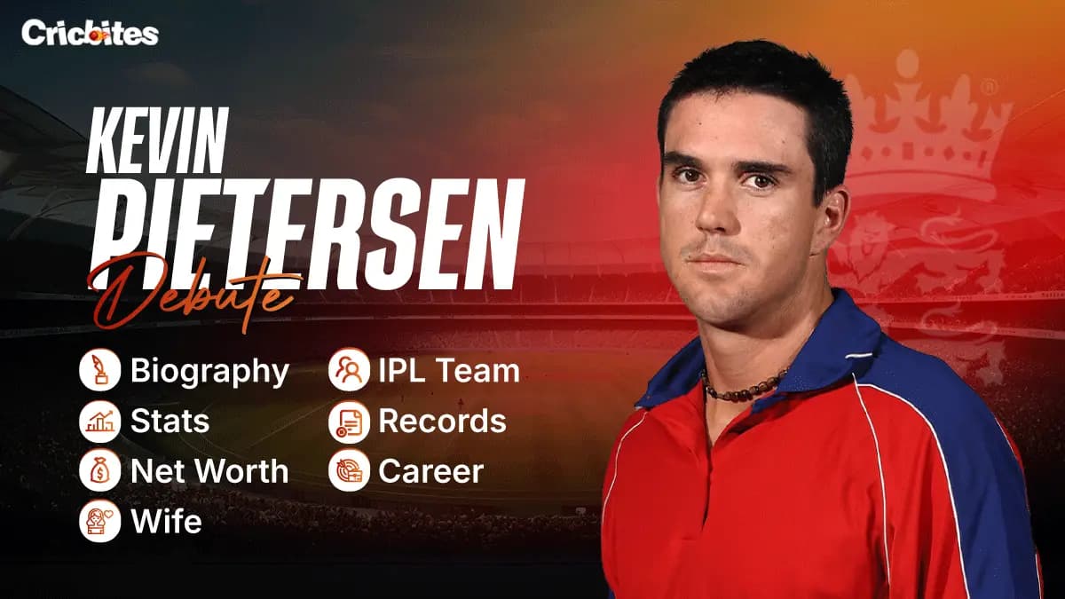 Kevin Pietersen Debut, Biography, Stats, Net Worth, Wife, IPL Team, Records, Career