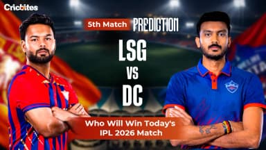 LSG vs DC IPL 2026 Match 5: Match Prediction & Squads - Who Will Win Today?