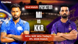 MI vs KKR IPL 2026 Match 2: Match Prediction & Squads – Who Will Win Today?