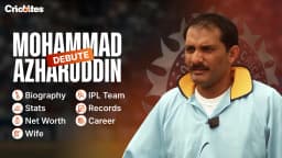 Mohammad Azharuddin Debut, Biography, Stats, Net Worth, Wife, IPL Team, Records, Career