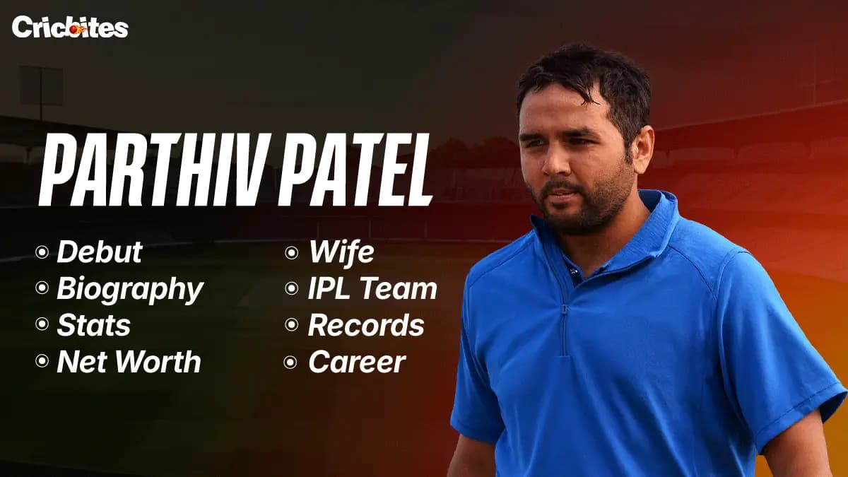 Parthiv Patel Debut, Biography, Stats, Net Worth, Wife, IPL Team, Records, Career