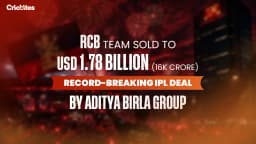 RCB Team Sold to USD 1.78 Billion (≈16K Crore), Record-Breaking IPL Deal By Aditya Birla Group