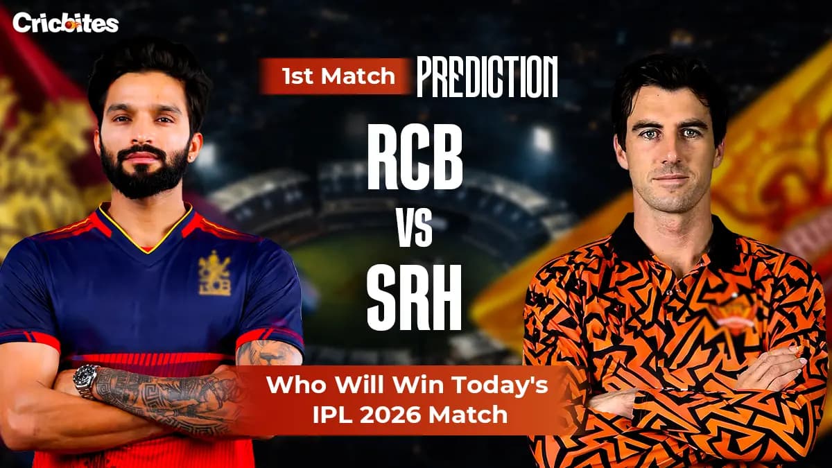 RCB vs SRH IPL 2026 Match 1: Match Prediction & Squads – Who Will Win Today?