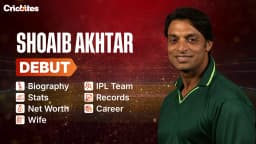 Shoaib Akhtar Debut, Biography, Stats, Net Worth, Wife, IPL Team, Records, Career