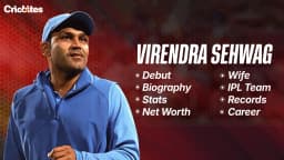 Virender Sehwag Debut, Biography, Stats, Net Worth, Wife, IPL Team, Records, Career