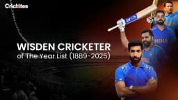 Wisden Cricketer Of The Year List (1889-2025)