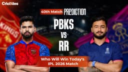 PBKS vs RR IPL 2026 Match 40: Match Prediction & Squads – Who Will Win Today?