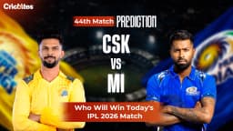 CSK vs MI IPL 2026 Match 44: Match Prediction & Squads – Who Will Win Today?