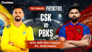 CSK vs PBKS IPL 2026 Match 7: Match Prediction & Squads - Who Will Win Today?