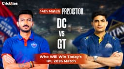 DC vs GT IPL 2026 Match 14: Match Prediction & Squads – Who Will Win Today?