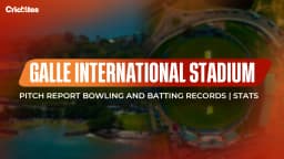 Galle International Stadium: Pitch Report, Records And Stats