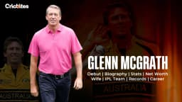 Glenn McGrath Debut, Biography, Stats, Net Worth, Wife, IPL Team, Records, Career