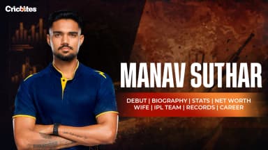 Manav Suthar Debut, Biography, Stats, Net Worth, Wife, IPL Team, Records, Career