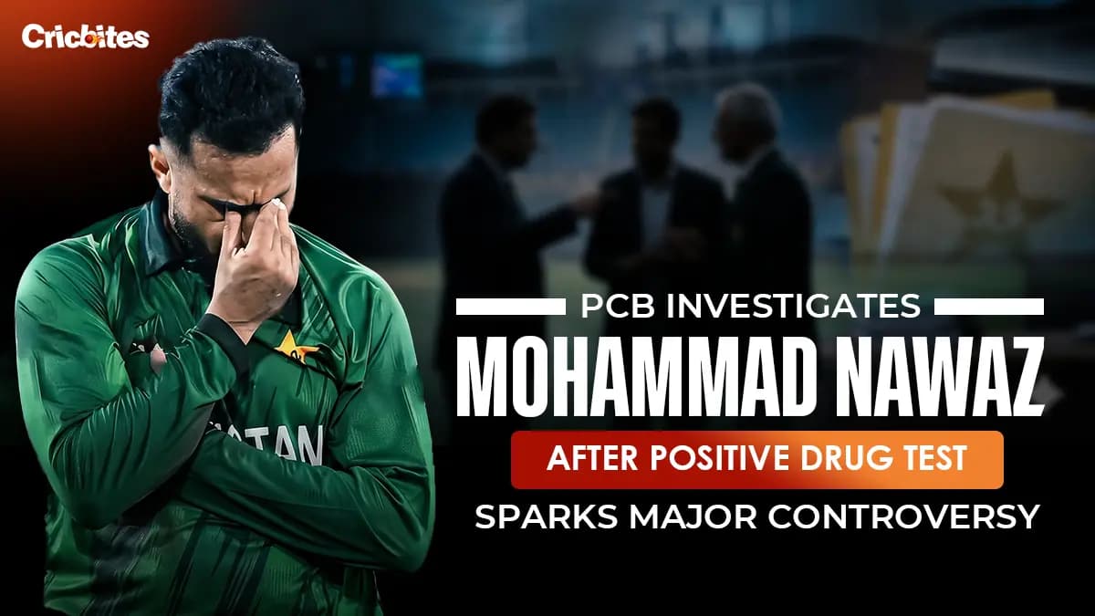 PCB Investigates Mohammad Nawaz After Positive Drug Test Sparks Major Controversy