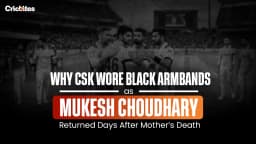 Why CSK Wore Black Armbands as Mukesh Choudhary Returned Days After Mother’s Death