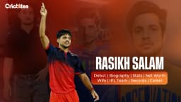 Rasikh Salam Debut, Biography, Stats, Net Worth, Wife, IPL Team, Records, Career