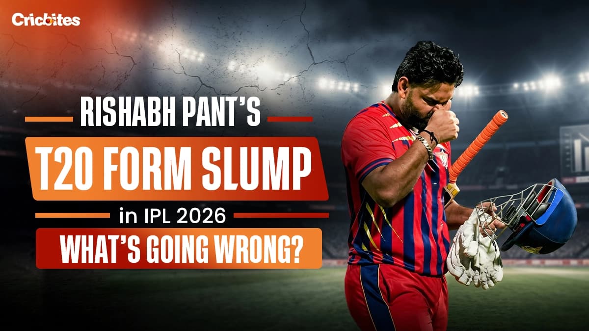 Rishabh Pant’s T20 Form Slump in IPL 2026: What’s Going Wrong?