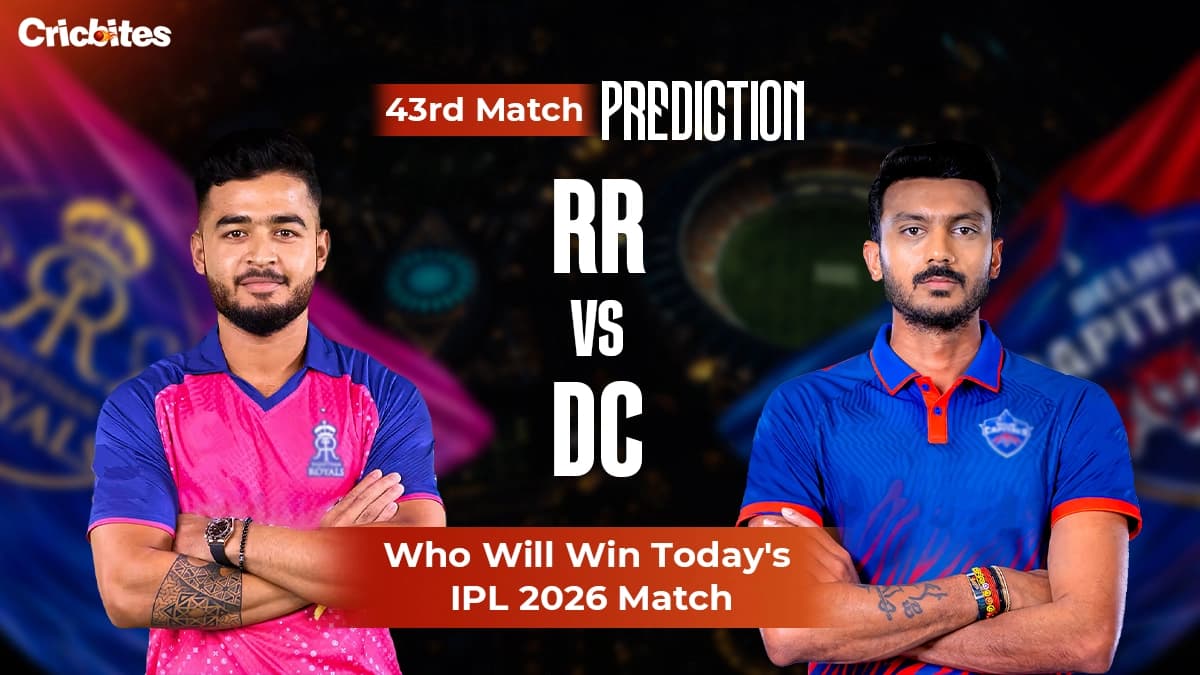 RR vs DC IPL 2026 Match 43: Match Prediction & Squads – Who Will Win Today?