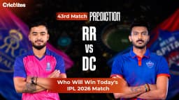 RR vs DC IPL 2026 Match 43: Match Prediction & Squads – Who Will Win Today?