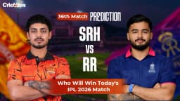 RR vs SRH IPL 2026 Match 36 : Match Prediction & Squads – Who Will Win Today?