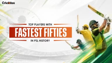 Top 10 Players With Fastest Fifties In PSL History (2026 Updated!)