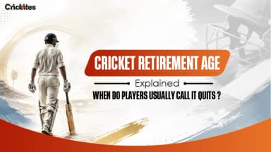 Cricket Retirement Age Explained: When Do Players Usually Call It Quits?
