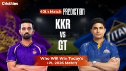KKR vs GT IPL 2026 Match 60: Match Prediction & Squads – Who Will Win Today?