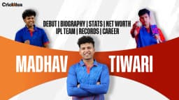 Madhav Tiwari Debut, Biography, Stats, Net Worth, Wife, IPL Team, Records, Career