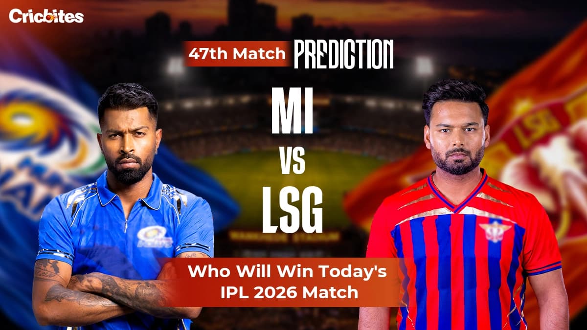 MI vs LSG: IPL 2026 Match 47: Match Prediction & Squads – Who Will Win Today?