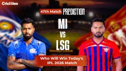 MI vs LSG: IPL 2026 Match 47: Match Prediction & Squads – Who Will Win Today?
