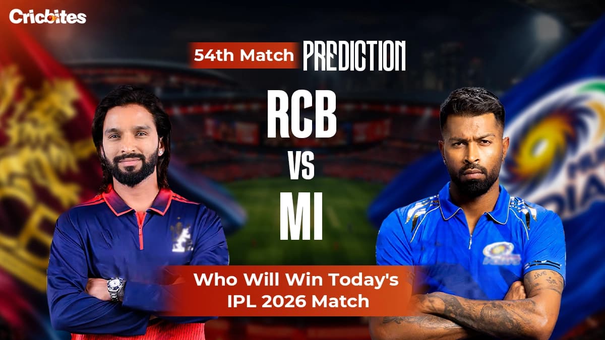 RCB vs MI IPL 2026 Match 54: Match Prediction & Squads – Who Will Win Today?