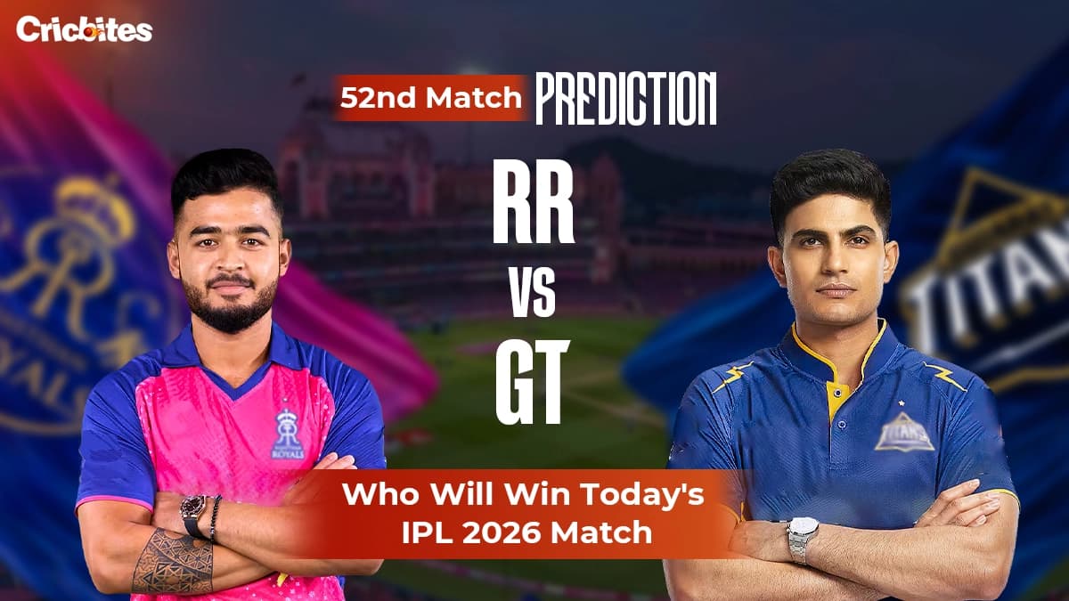 RR vs GT IPL 2026 Match 52: Match Prediction & Squads – Who Will Win Today?