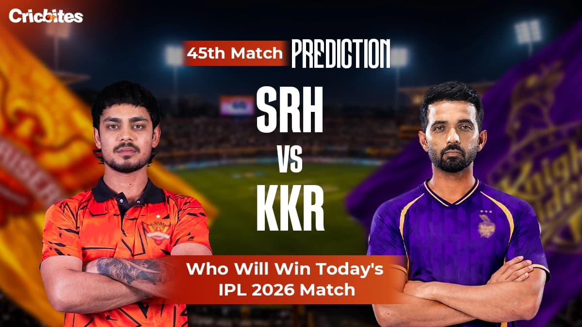 SRH vs KKR IPL 2026 Match 45: Match Prediction & Squads – Who Will Win Today?