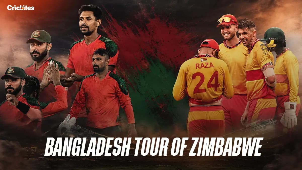 BAN Tour of ZIM 2026 (3 T20s,1 Test,3 ODIs): Fixtures, Pitch Report & Key Insights