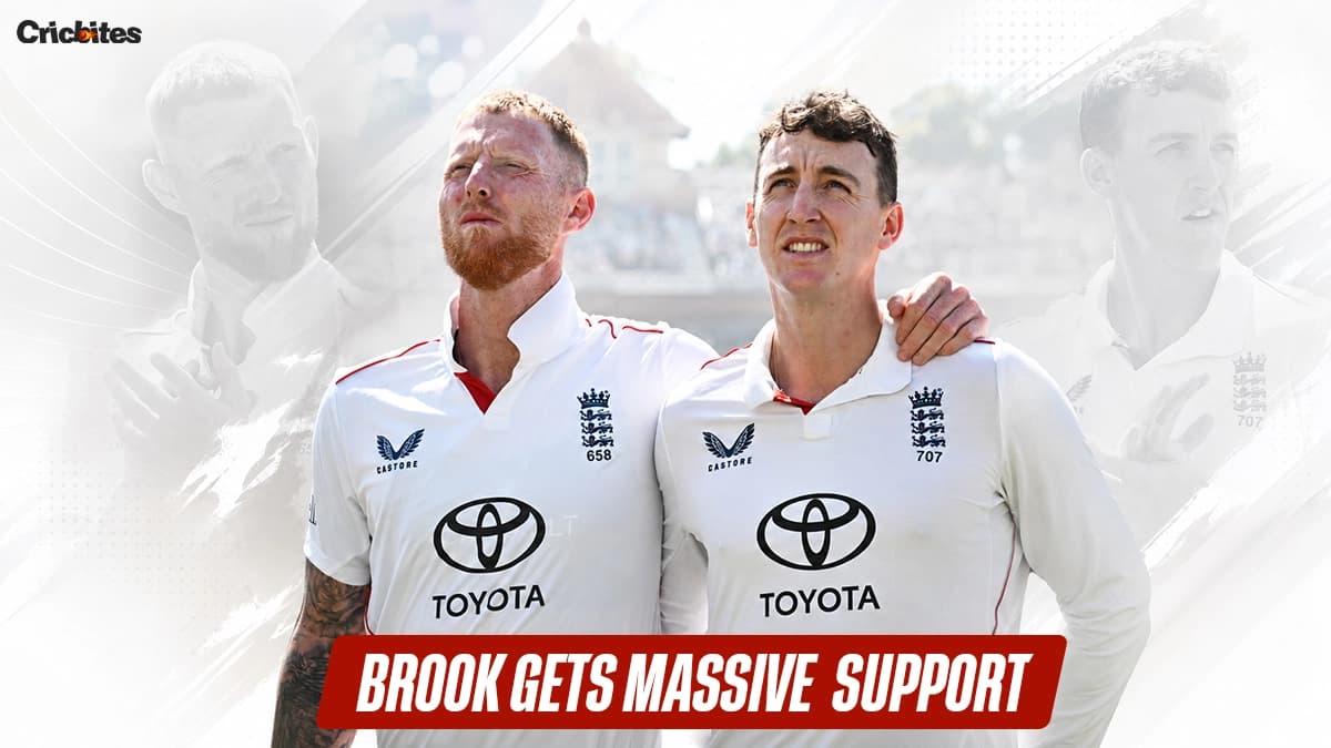 Ben Stokes Gives Full Support to Harry Brook as England Test Captain