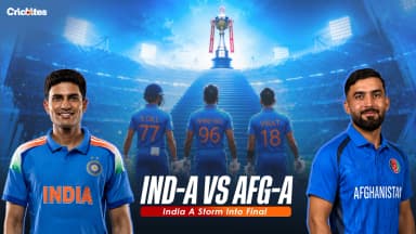 India A vs Afghanistan A Highlights: Massive Win Sends India A Into Final