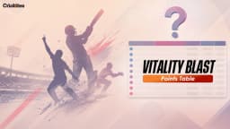 Vitality Blast 2026: Points Table, Team Standings & Latest Rankings