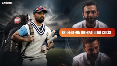 Ajinkya Rahane Retires from International Cricket, Fights Back Tears