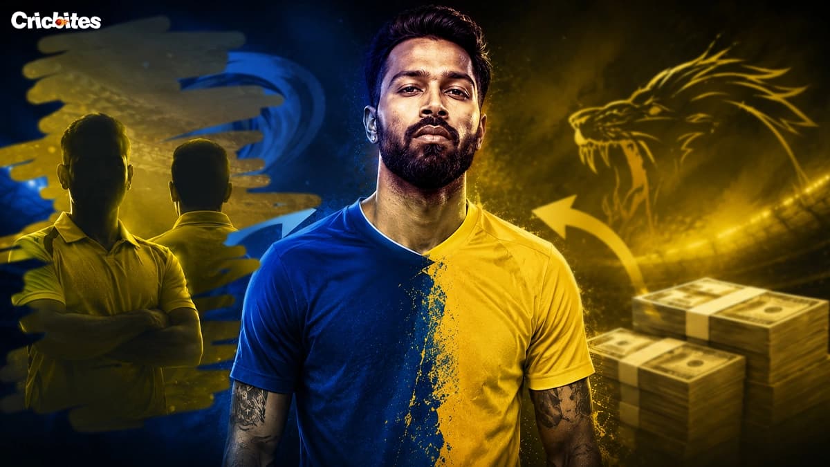 CSK Offer 2 Players and Rs 10 Crore to Land Hardik Pandya: Report