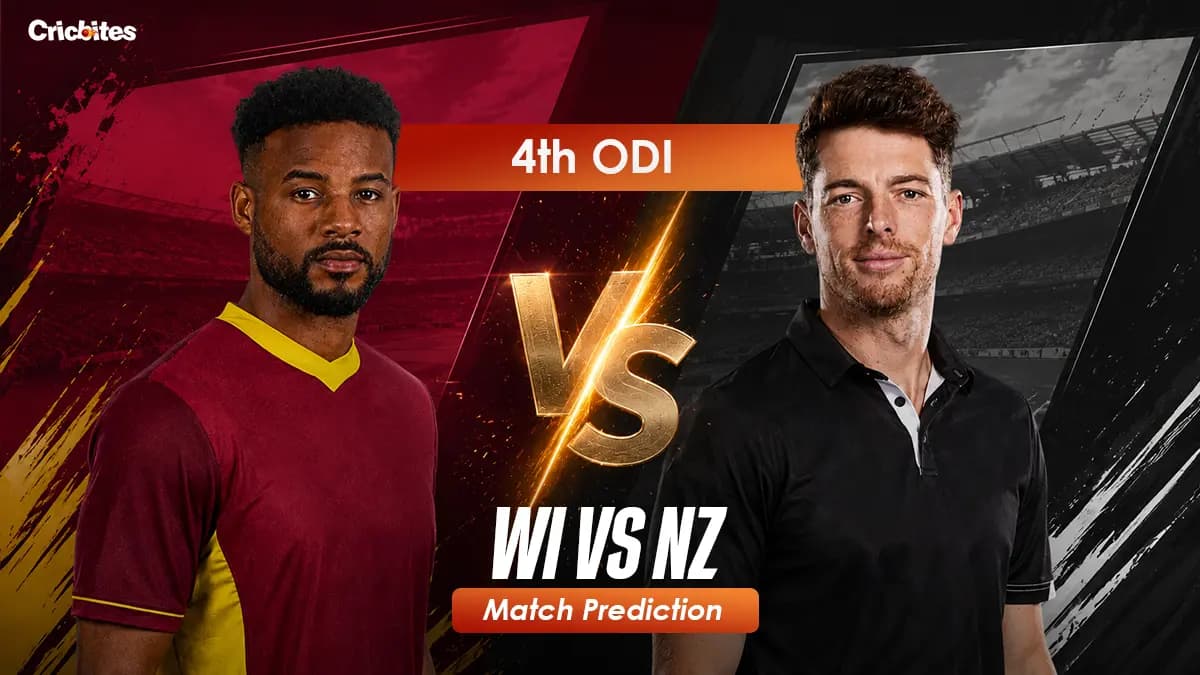 WI vs NZ 4th ODI Dream11 Prediction: Pitch Report, C & VC Picks & Winning Tips