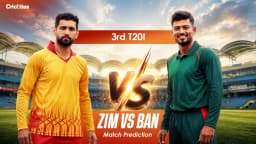 ZIM vs BAN 3rd T20I: Dream11 Prediction, Pitch Report & C/VC Picks