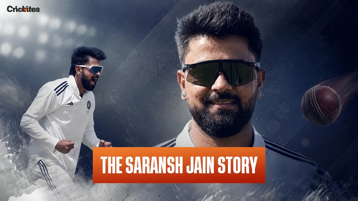 The Saransh Jain Story: Quiet Craft, Sharp Spin and a Red-Ball Love