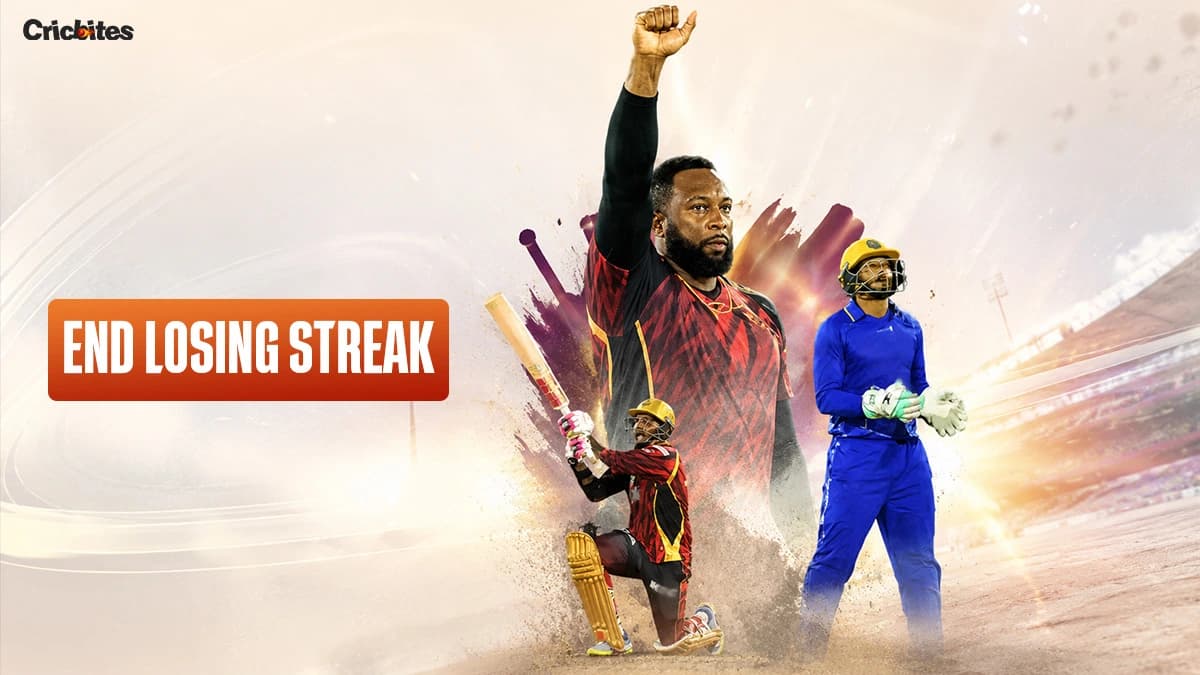 Trinbago Knight Riders End Losing Streak with Seven-Wicket Win Over Tridents