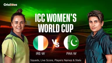 PAK-W vs IRE-W: ICC Women’s World Cup 2025 | Squads, Live Score, Players Names & Stats