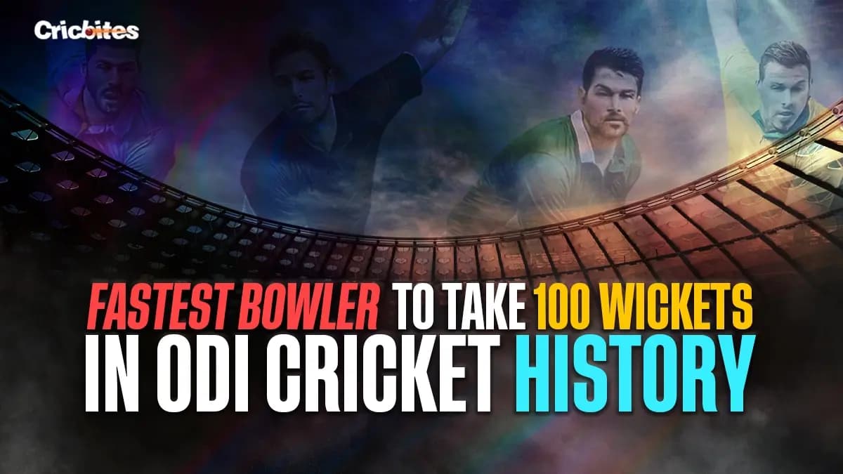 Fastest Bowler to Take 100 Wickets in ODI Cricket History