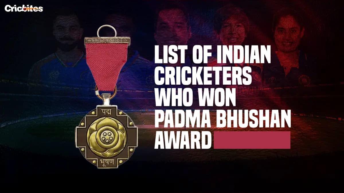 List of Indian Cricketers Who Won Padma Bhushan Award