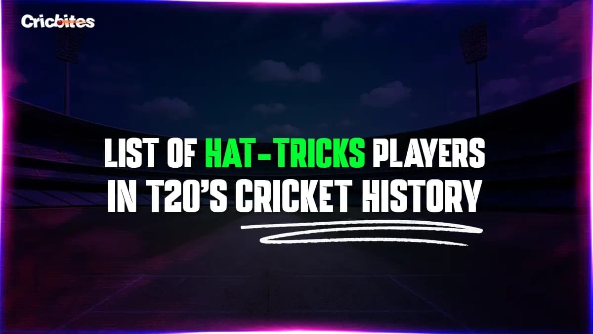 List of Hat-Tricks Players in T20Is Cricket History