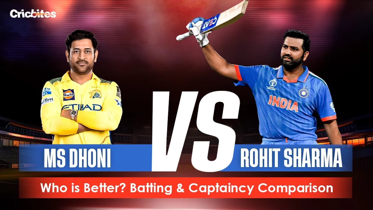 MS Dhoni vs Rohit Sharma: Who is Better? Batting & Captaincy Comparison