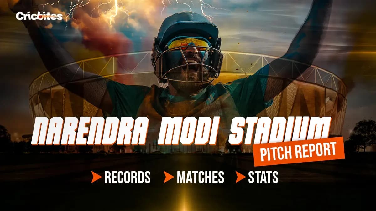 Narendra Modi Stadium Pitch Report: Records, Matches, Stats