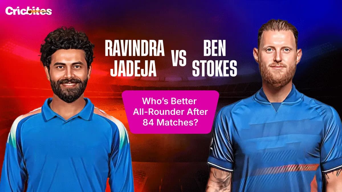 Ravindra Jadeja vs Ben Stokes: Who’s Better All-Rounder After 84 Matches?